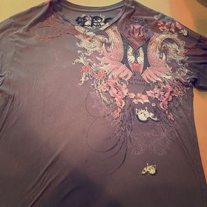 Monarchy vintage Black T-shirt size xxl